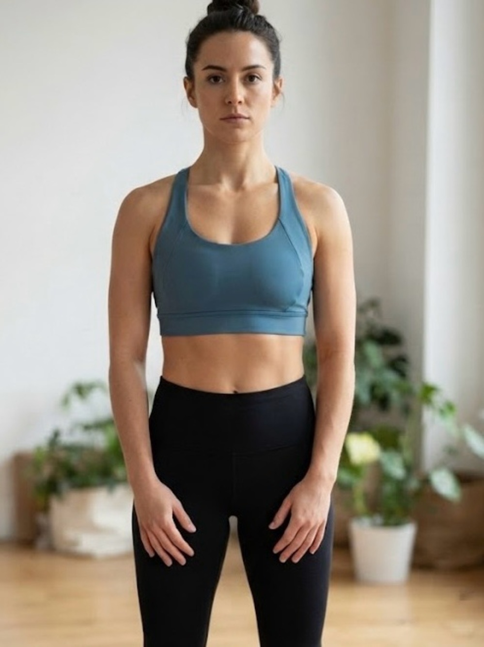 New Without Tags Lululemon Athletica Free to Be Serene Bra Blue Size 6 Yoga Chic